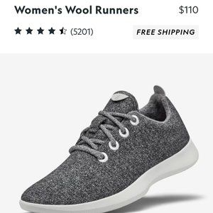 Allbirds women's wool runners size 9